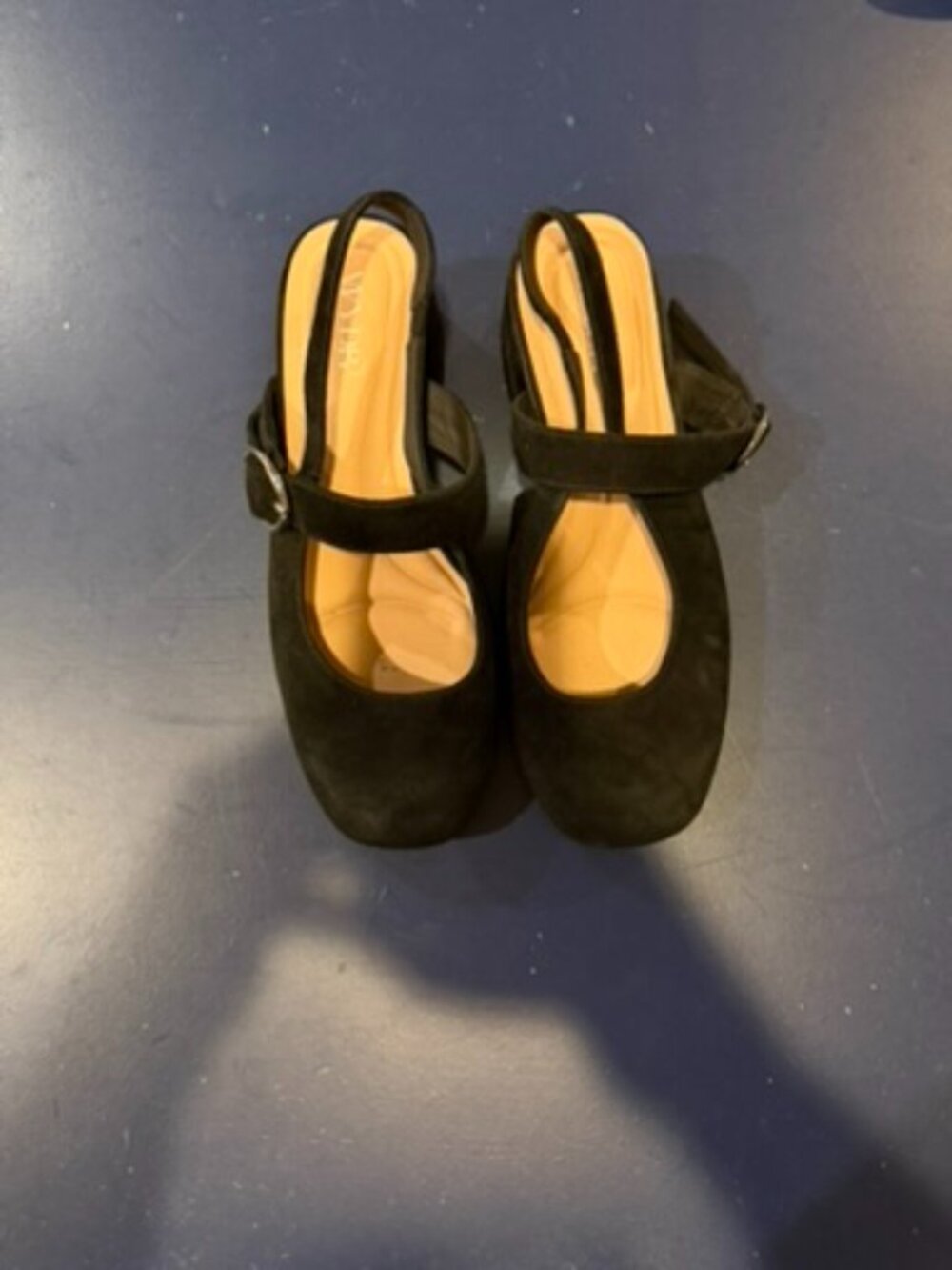 *NEW* Double Wide (WW) WYDR Black Maryjane Block Heels
